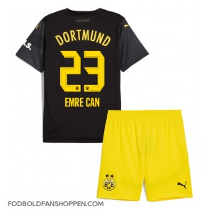 Borussia Dortmund Emre Can #23 Udebanetrøje Børn 2024-25 Kortærmet (+ Korte bukser)